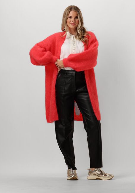 Rote AMERICAN DREAMS Strickjacke LEE MIDI CARDIGAN - large