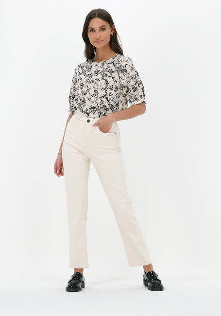 Ecru LEE Straight leg jeans CAROL - large