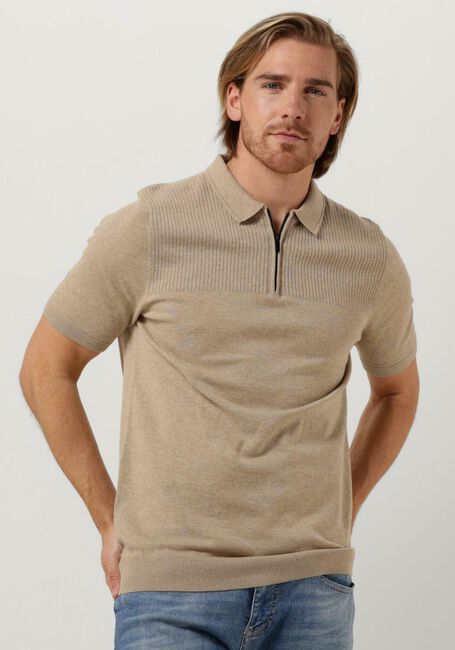 Beige SAINT STEVE Polo-Shirt GABRIEL - large