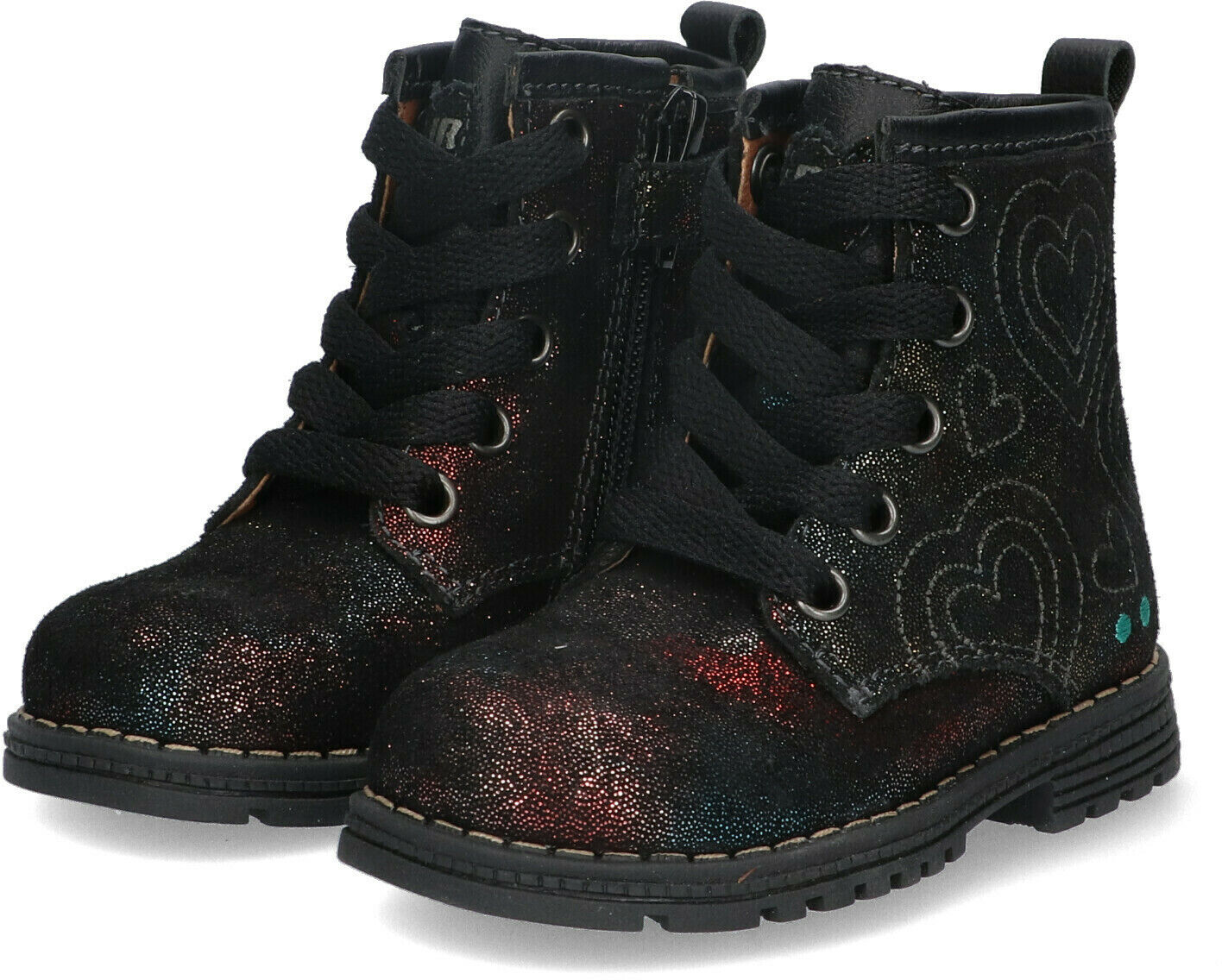 Mehrfarbige/Bunte BUNNIESJR Biker Boots TESS TROTS - large