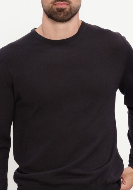 Schwarze STEFANO LAURAN Pullover CREW - large