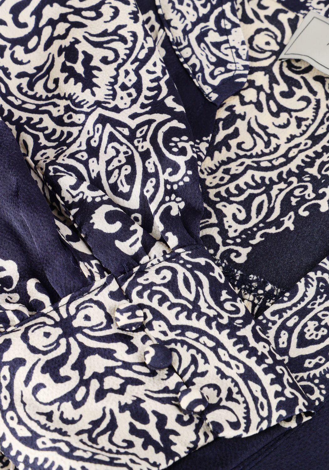 Dunkelblau NEO NOIR Blusen ROSSLYN PAISLEY DROP BLOUSE - large