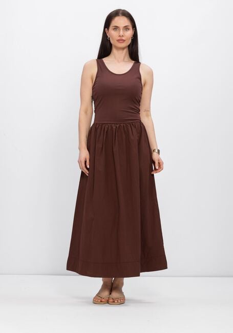Braune MINUS Kleider MSMARIE MIDI DRESS - large