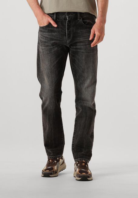 Schwarze BUTCHER OF BLUE Straight leg jeans STOCKTON STRAIGHT DUSK DENIM - large