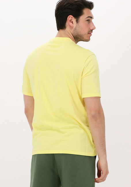 Gelbe SCOTCH & SODA T-shirt LOGO GRAPHIC JERSEY T-SHIRT IN ORGANIC COTTON - large