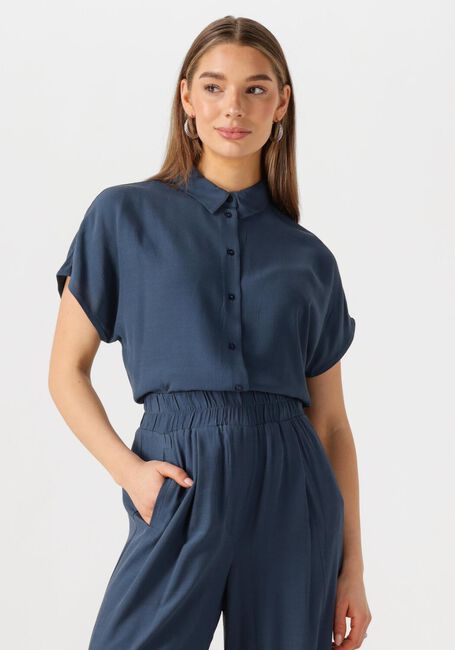 Dunkelblau BY-BAR Blusen KARLY VISCOSE BLOUSE - large