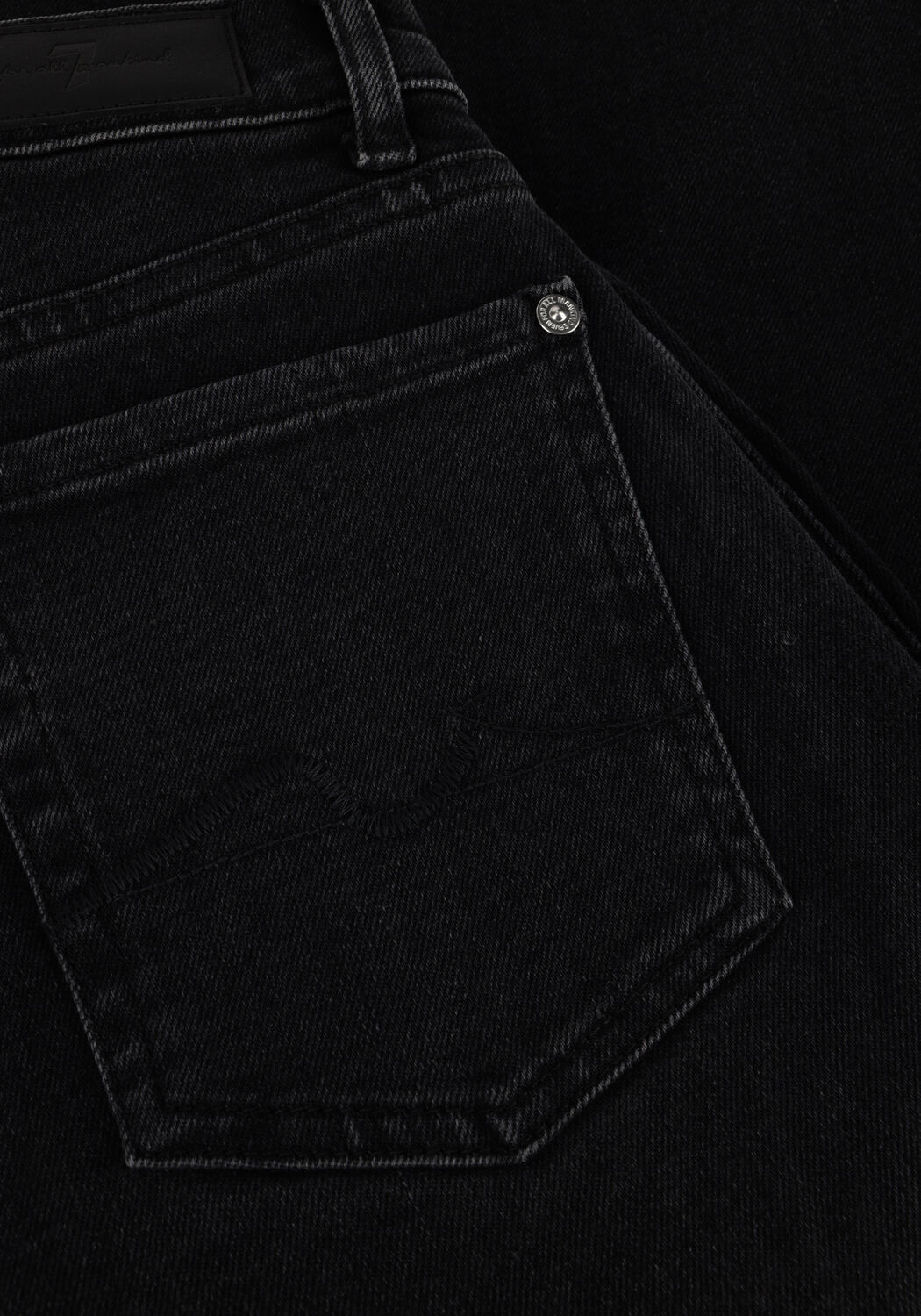 Graue 7 FOR ALL MANKIND Wide jeans LOTTA LUXE VINTAGE TOPLINE WITH RAW CUT - large