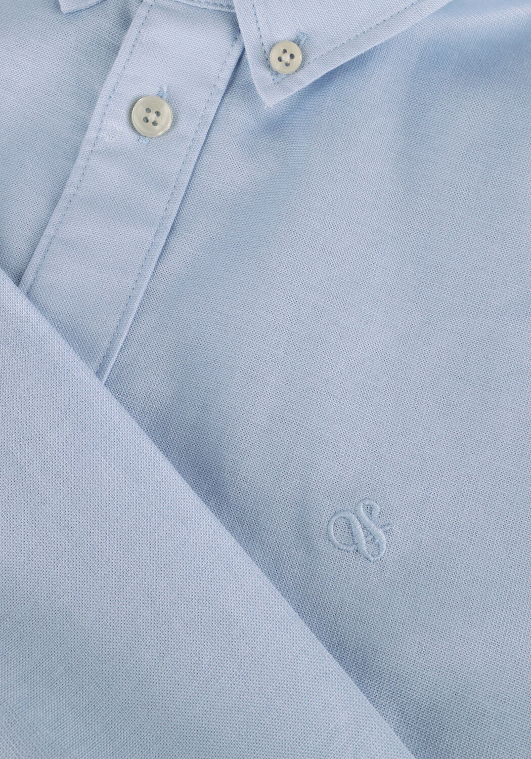 Blaue SCOTCH & SODA Casual-Oberhemd OXFORD SOLID - large