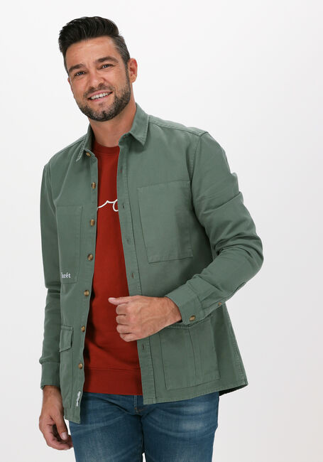 Grüne FORÉT Overshirt SHARK SHIRT - large