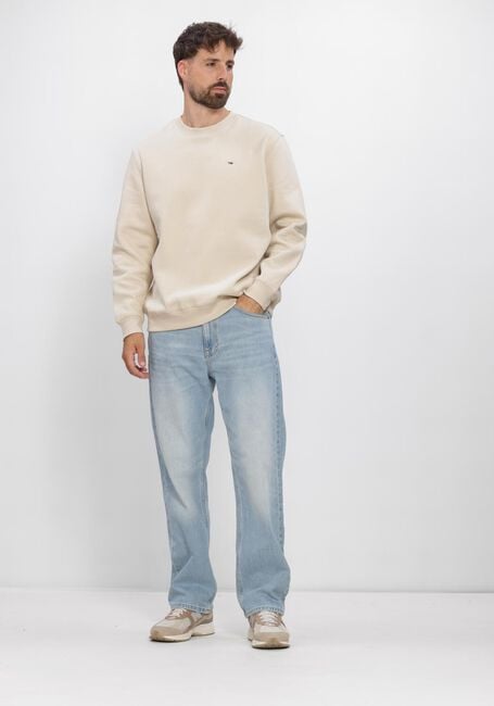 Olive TOMMY JEANS Pullover TJM REG S FLAG CREW EXT - large