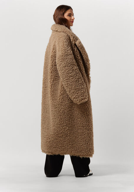 Taupe BEAUMONT Teddy-Jacke REVERSIBLE CURLY LAMMY COAT - large