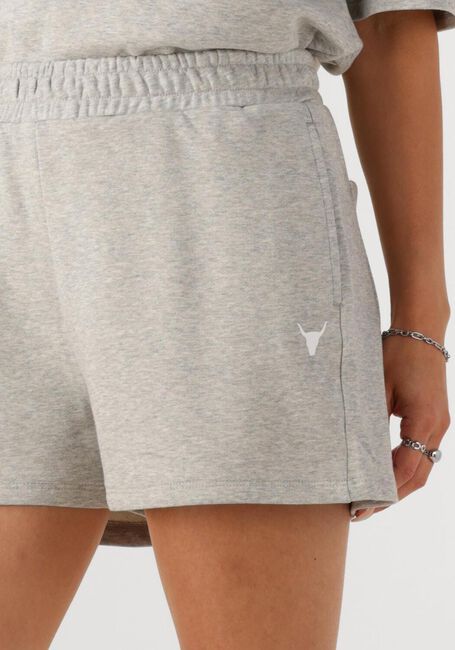 Hellgrau ALIX THE LABEL Kurze Hose LADIES KNITTED SWEAT SHORT - large