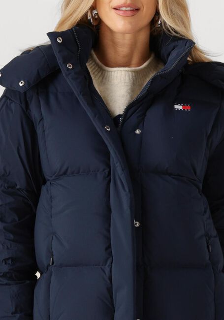 Dunkelblau TOMMY JEANS Wattierte Jack TJW ALASKA GRID DWN MXI COAT EXT - large