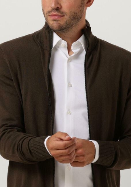 Braune DRYKORN Strickjacke ANTONIO 420002 - large