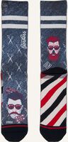 Blaue XPOOOS Socken BARBERSHOP Blaue XPOOOS Socken BARBERSHOP - medium