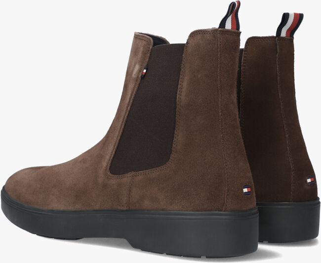 Braune TOMMY HILFIGER Chelsea Boots CLASSIC HILFIGER SUEDE CHELSEA - large