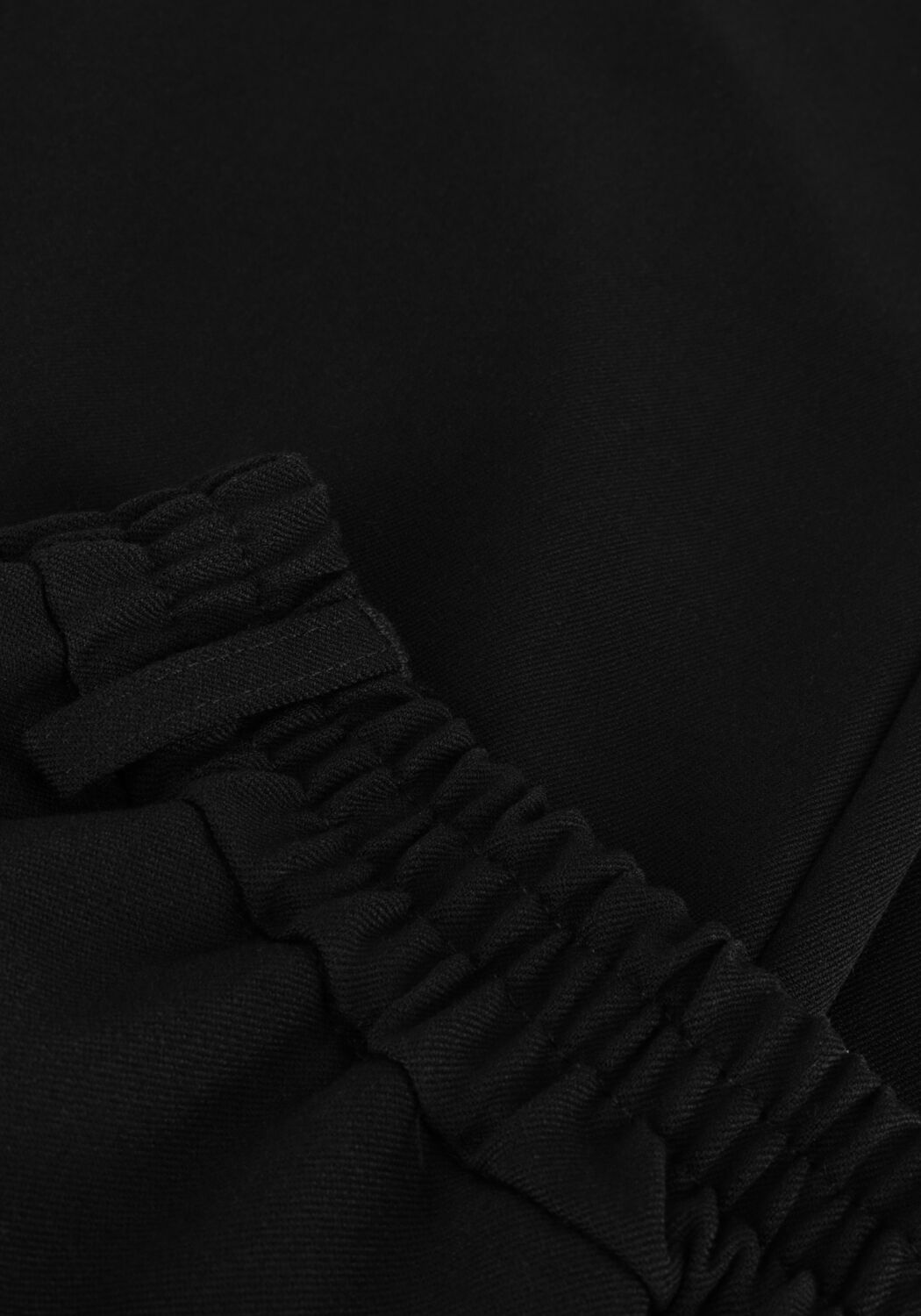 Schwarze OBJECT Weite Hose OBJLISA WIDE PANT - large