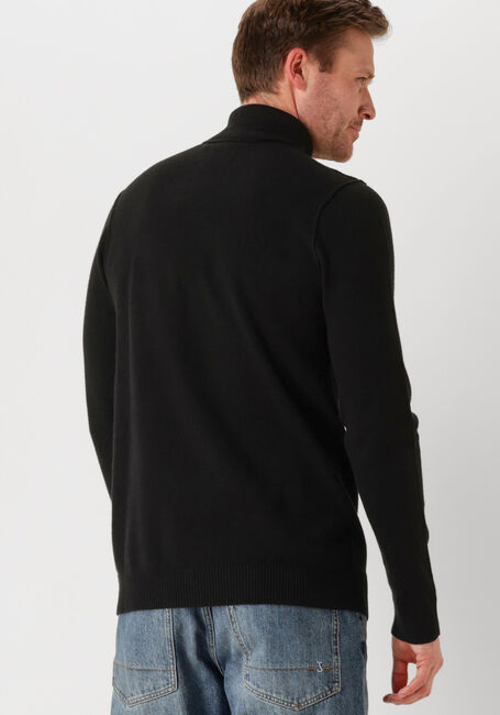 Schwarze BUTCHER OF BLUE Rollkragenpullover CLIFDEN COLL - large