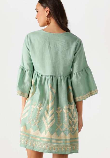 Grüne GREEK ARCHAIC KORI Minikleid 231114 - large