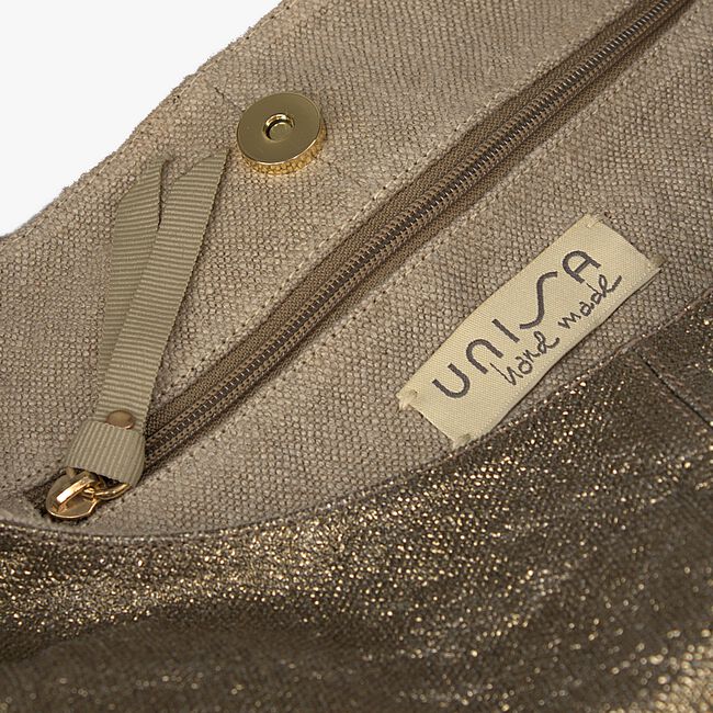 Goldfarbene UNISA Handtasche ZISLOTE - large