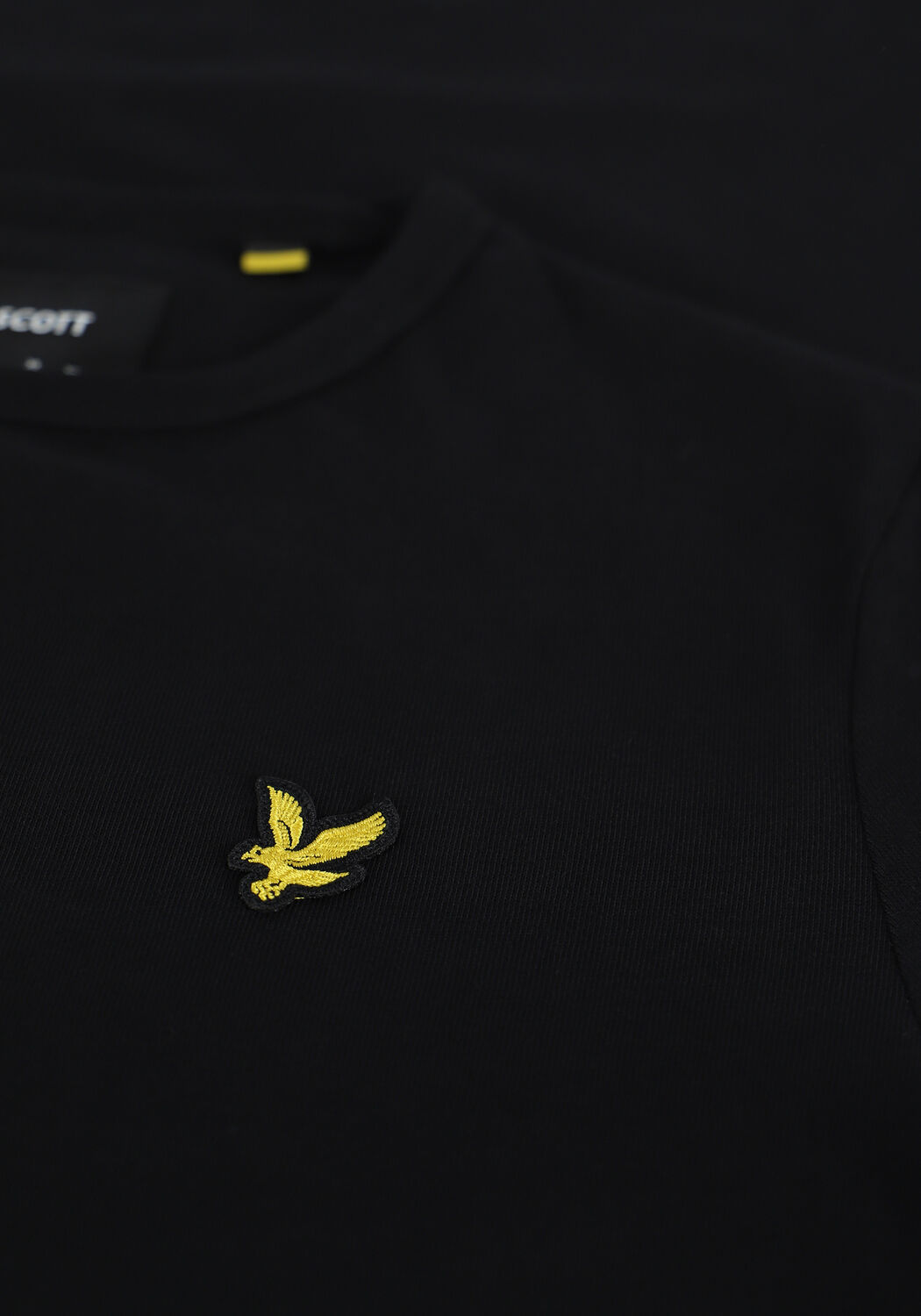 Schwarze LYLE & SCOTT Minikleid T-SHIRT DRESS - large