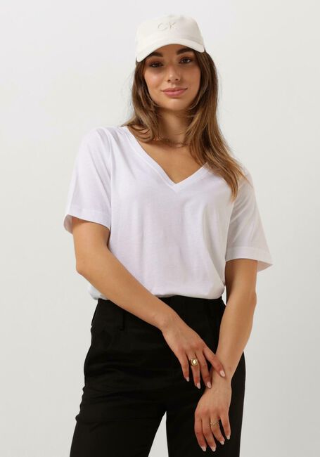 Weiße DRYKORN T-shirt JACINA 520160 - large
