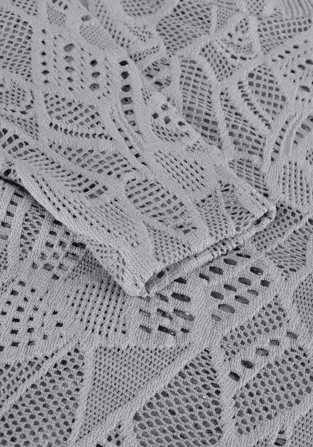 Blaue GESTUZ Top HILMA ROLLNECK - large