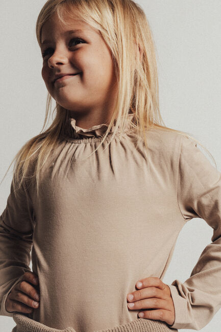 Camelfarbene BAJE STUDIO Tops & T-shirts HAYLE - large