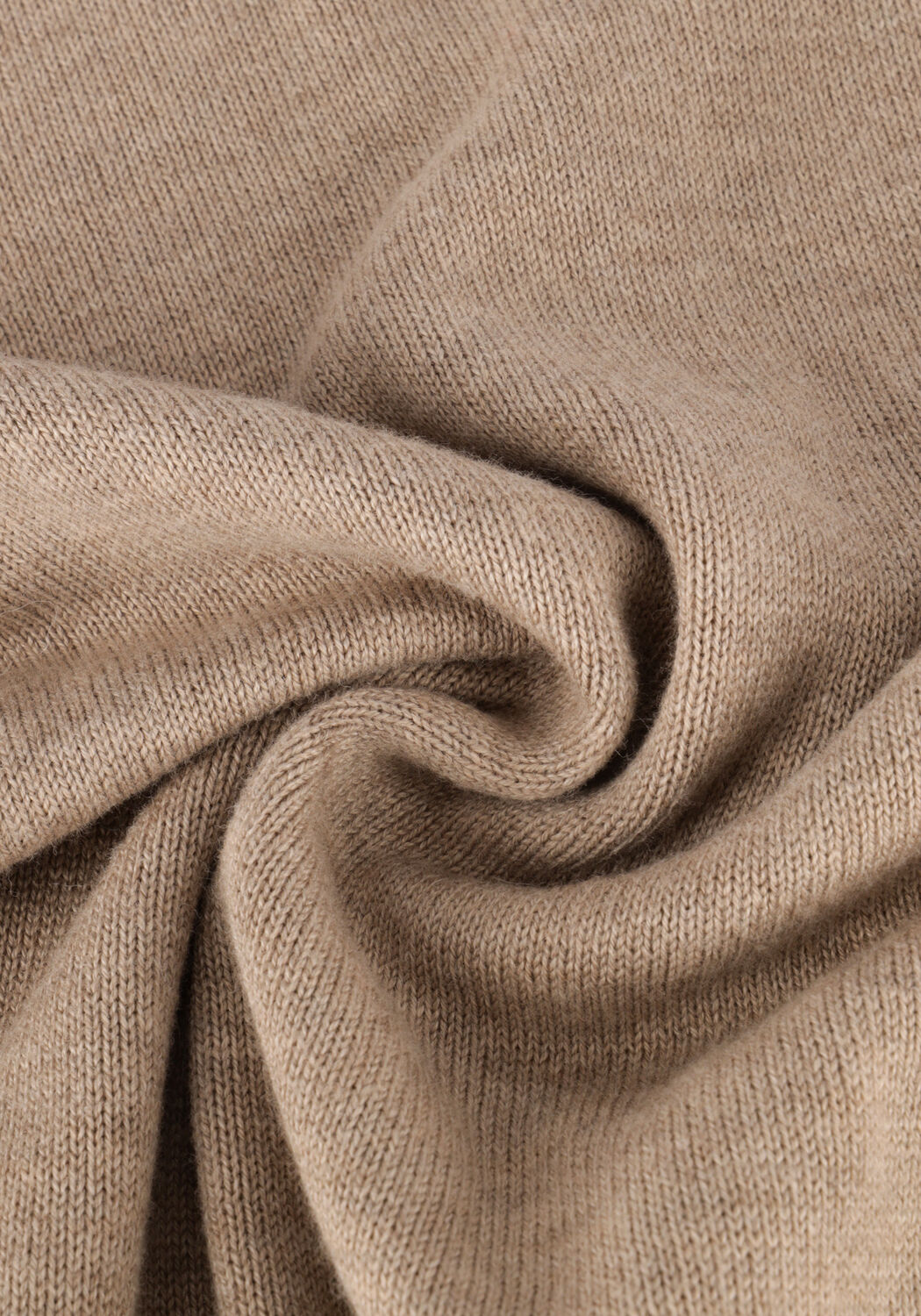 Beige ANERKJENDT Pullover AKSAIL COTTON SILK KNIT - large