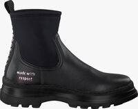Schwarze WOMSH Ankle Boots VEGAN LOOP - medium