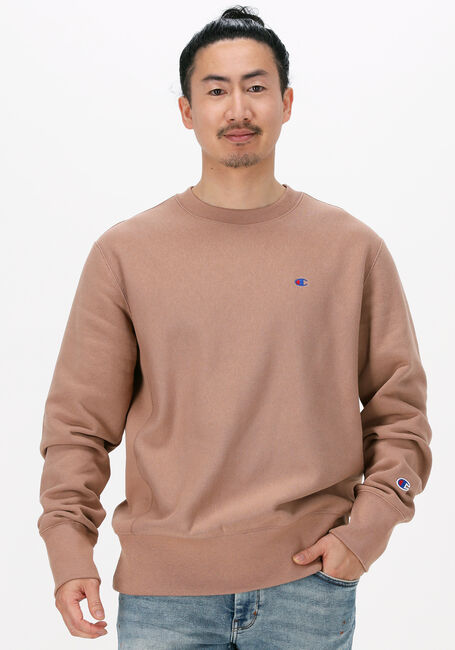 Braune CHAMPION Sweatshirt CREWNECK SWEATSHIRT - large