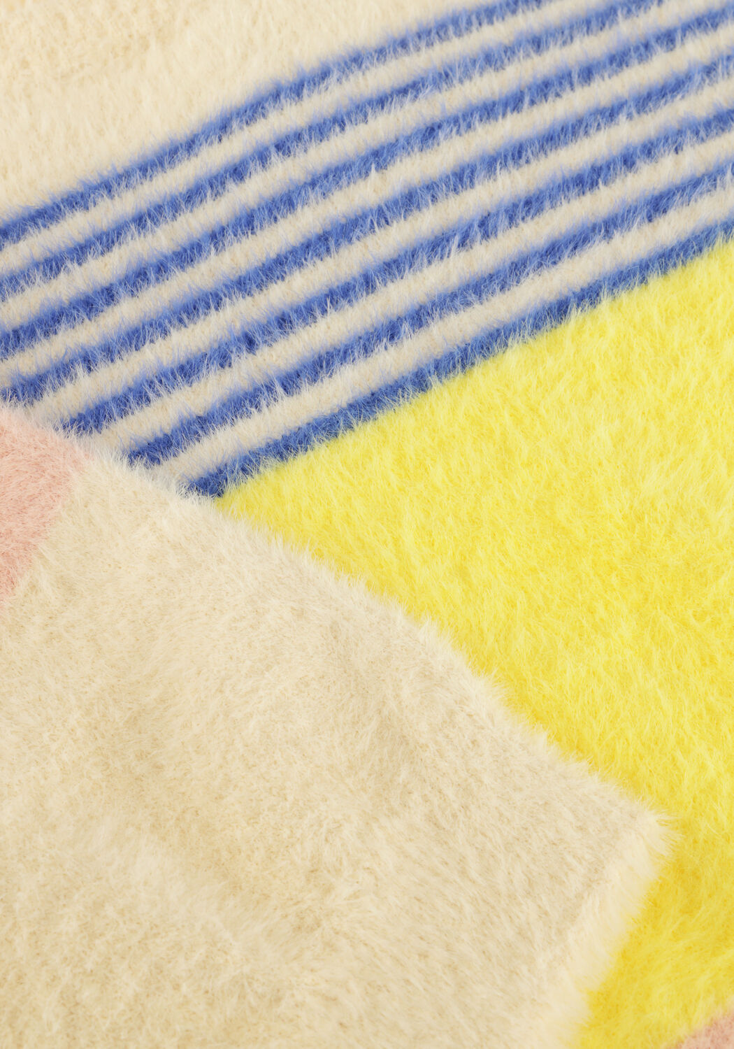 Mehrfarbige/Bunte NONO Pullover KENDRA FLUFFY SWEATER - large