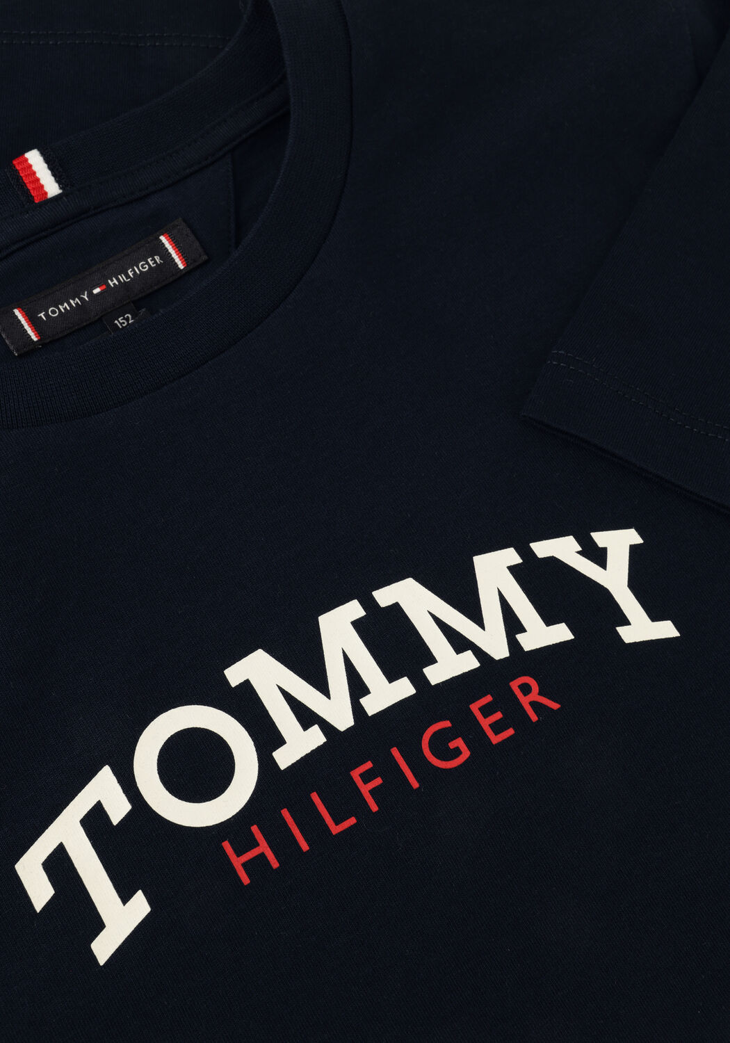 Dunkelblau TOMMY HILFIGER T-shirt MONOGRAM GRAPHIC T-SHIRT - large