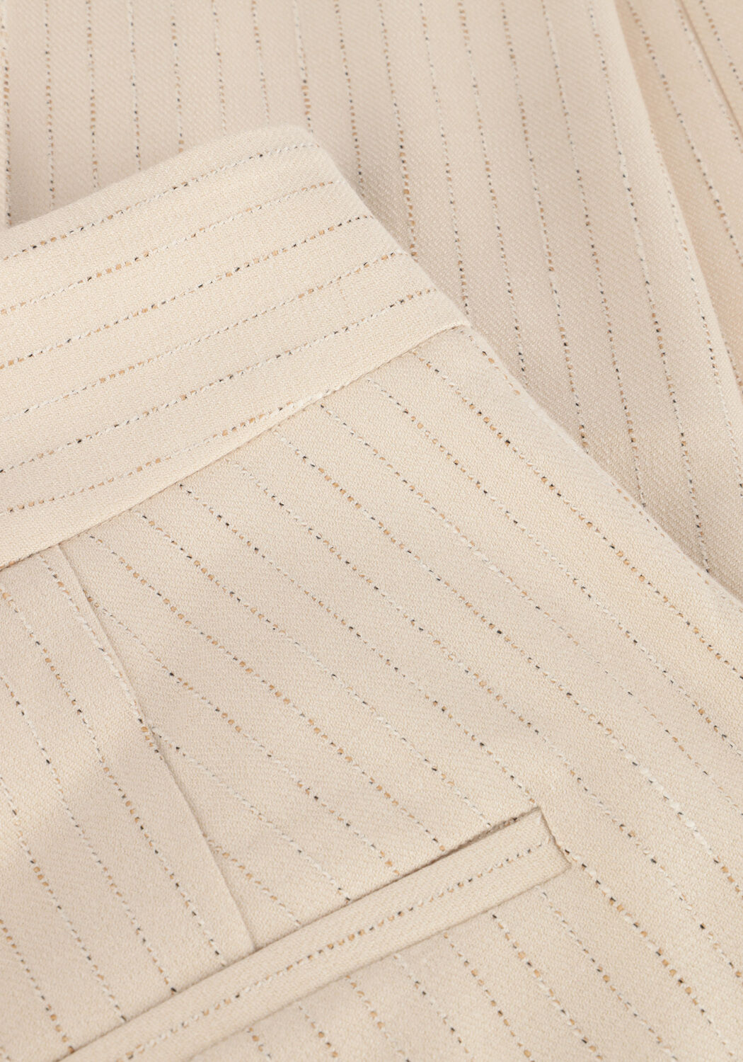 Beige AAIKO Hose SONJA STRIPE VIS 526 - large