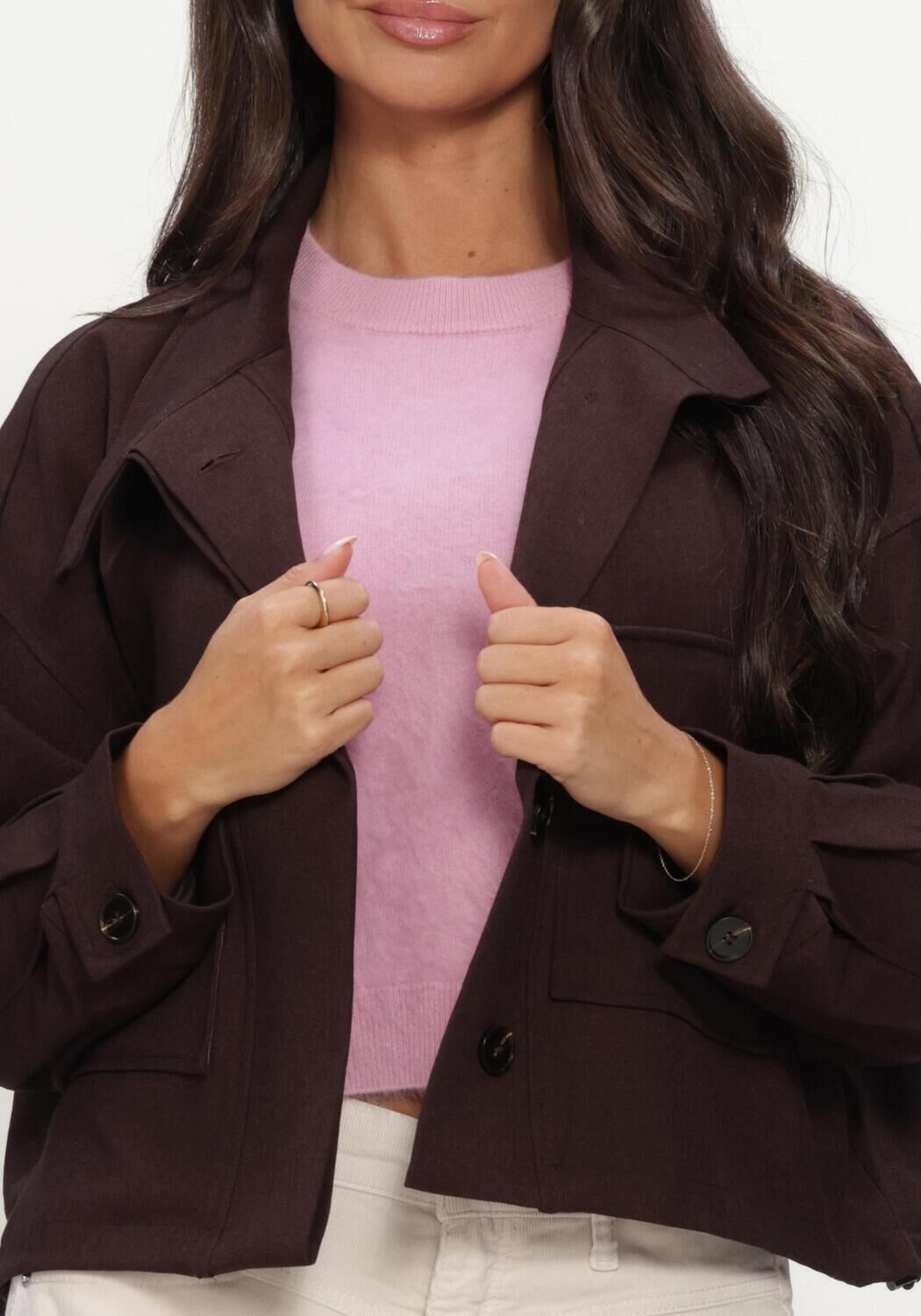 Braune SUNCOO Blazer DONA - large