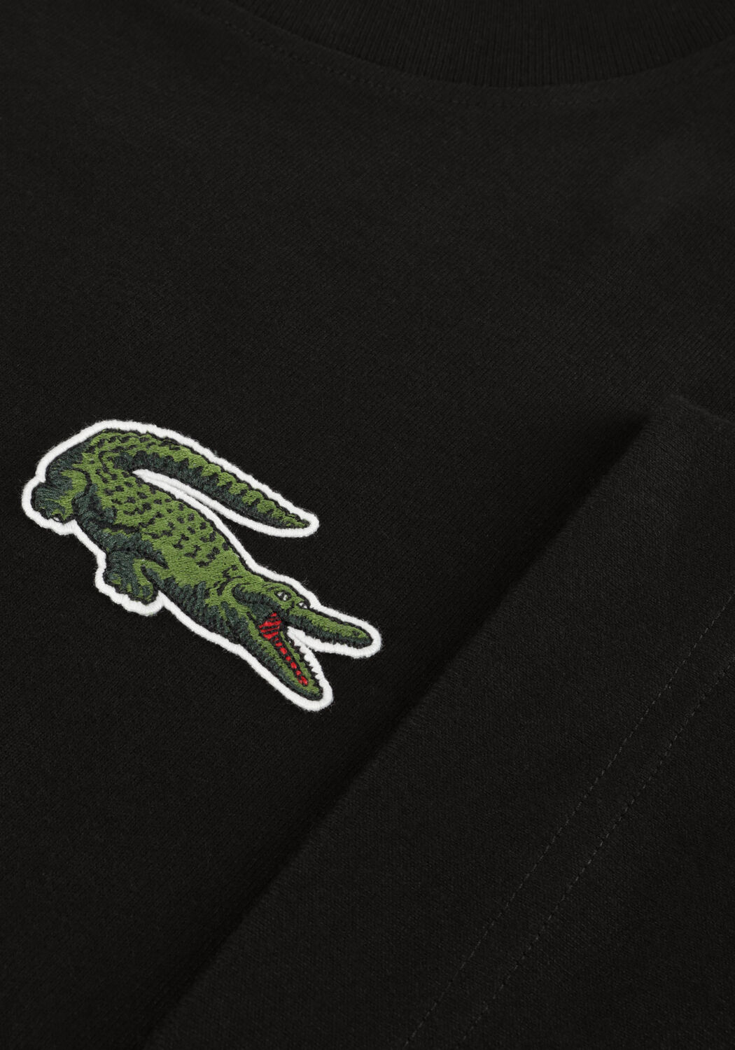 Schwarze LACOSTE T-shirt TH0062 - large
