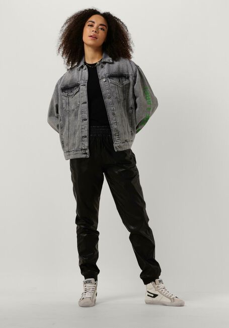 Graue ALIX THE LABEL Jeansjacke LADIES WOVEN DENIM JACKET - large