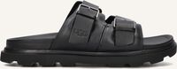 Schwarze UGG Pantolette CAPITOLA BUCKLE SLIDE Schwarze UGG Pantolette CAPITOLA BUCKLE SLIDE - medium