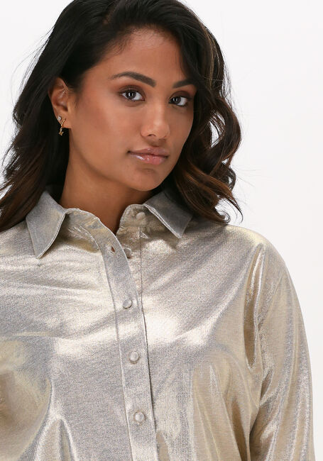 Goldfarbene EST'SEVEN Blusen CW BLOUSE + BOW - large