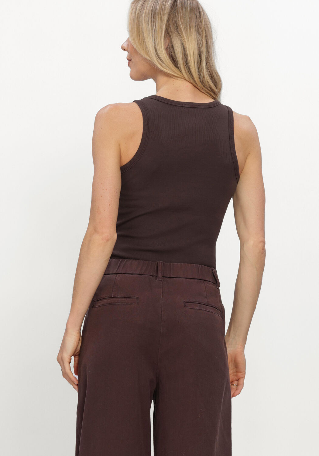 Braune WITHBLACK Top WBLDORDI TANK - large