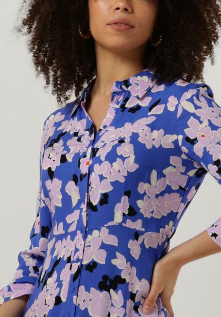 Blaue Y.A.S. Maxikleid YASSAVANNA LONG SHIRT DRESS - large