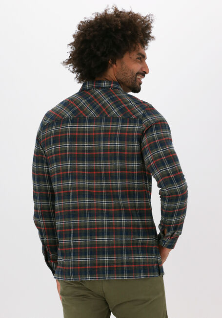 Dunkelgrün DSTREZZED Overshirt SHIRT JACKET ZIP FLANNEL CHECK - large