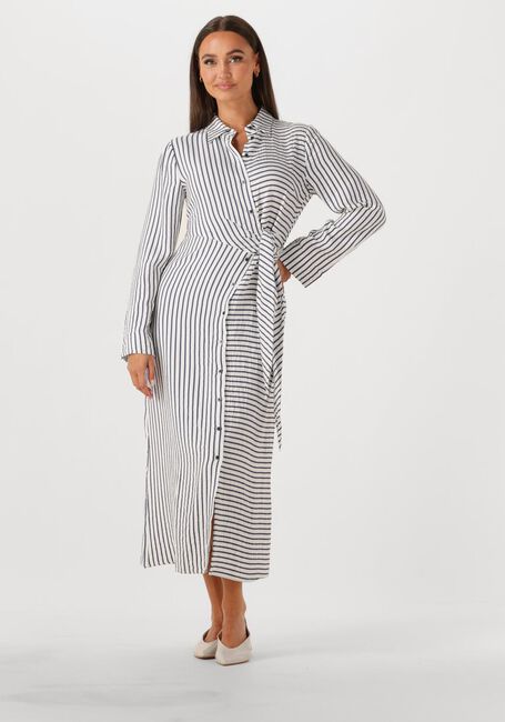 Weiße Y.A.S. Maxikleid YASICY LONG SHIRT DRESS - large