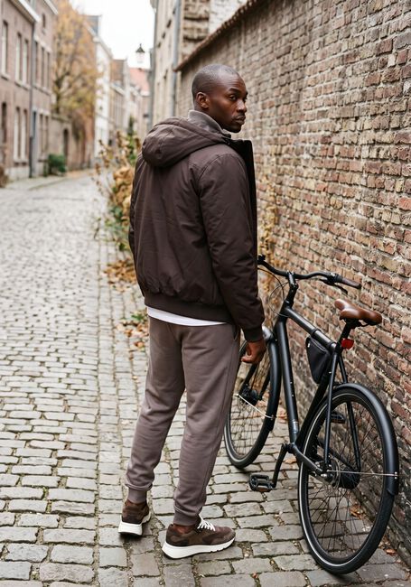 Braune AIRFORCE Jack PADDED BOMBER - large