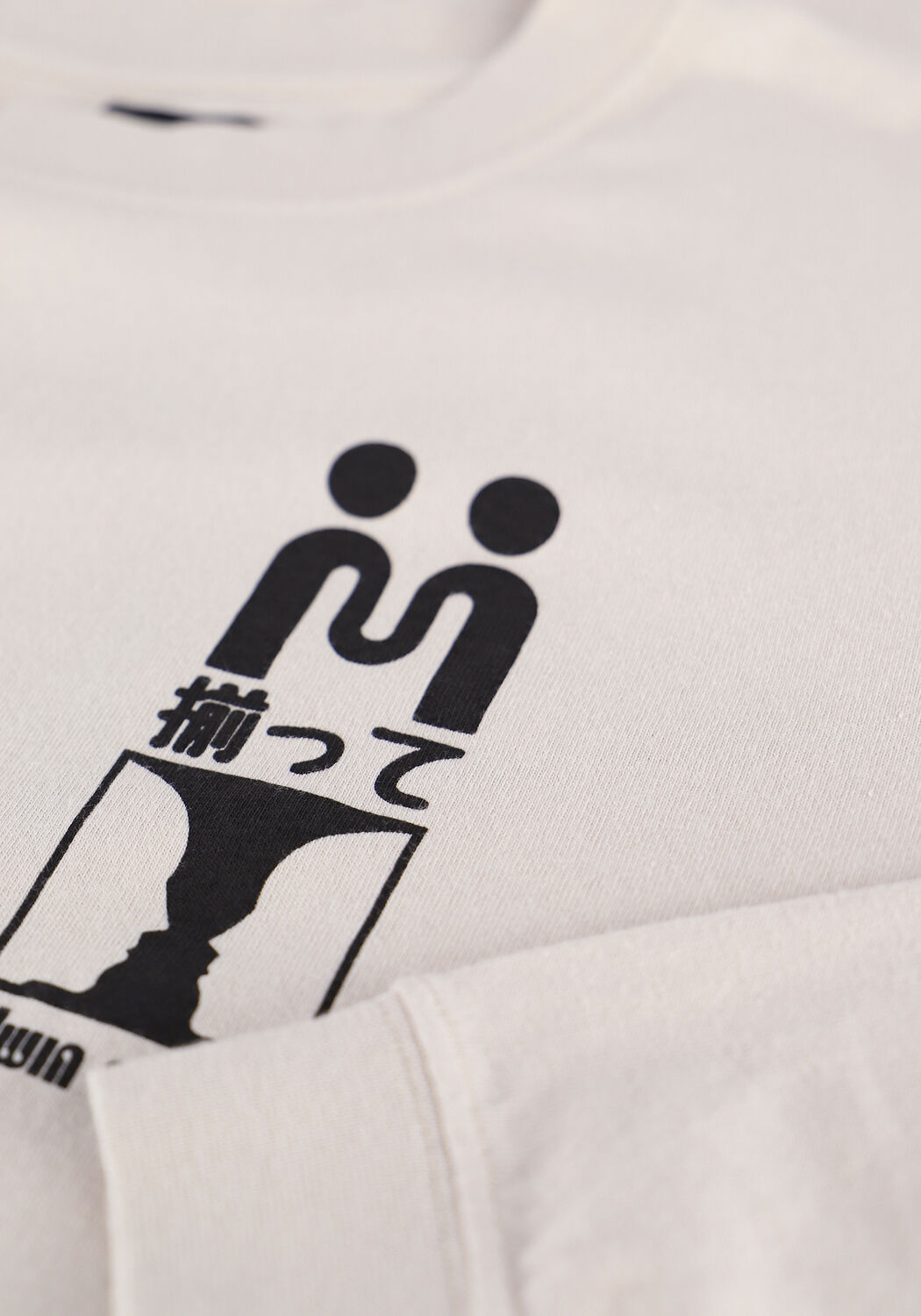 Wei&szlig;e EDWIN T-shirt SUPPLY TS LS - large