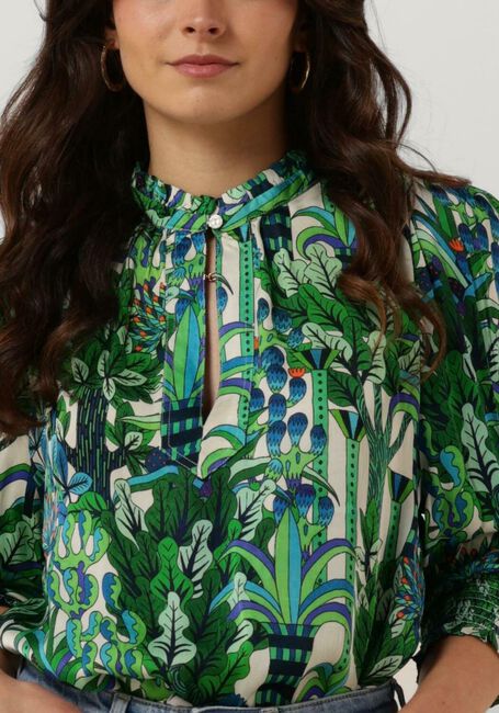 Grüne EST'SEVEN Blusen EST'ELISE BLOUSE - large