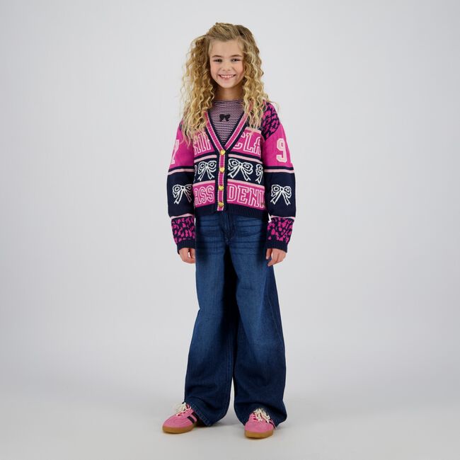 Mehrfarbige/Bunte VINGINO Strickjacke MINDY - large