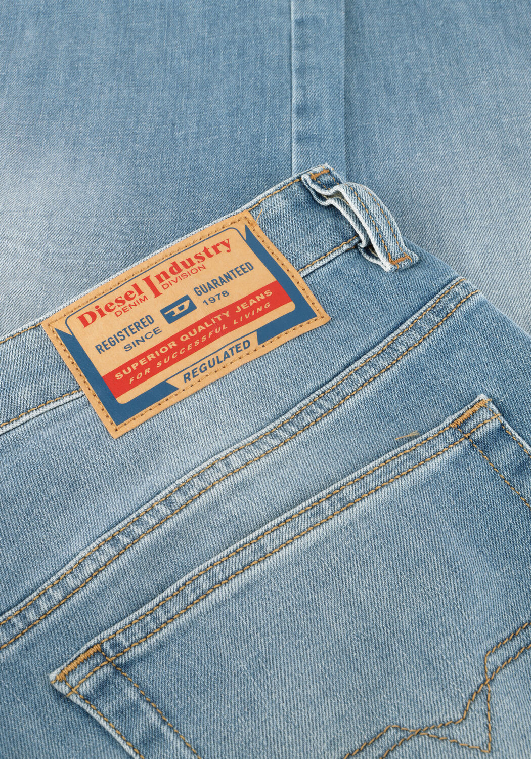 Blaue DIESEL Straight leg jeans 1993 D-VVL - large