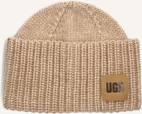 Camelfarbene UGG Mütze EXAGGERATED CUFF BEANIE - medium