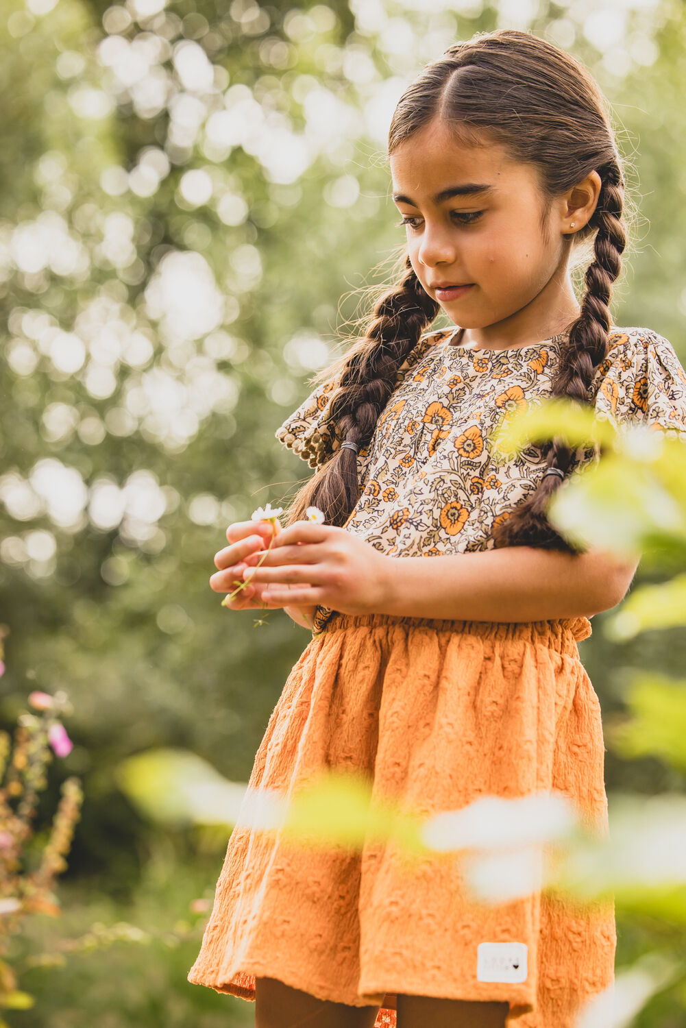 Orangene LOOXS Little Minirock 2411-7709 - large